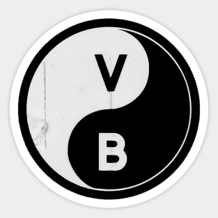 VB Yin Yang Sticker